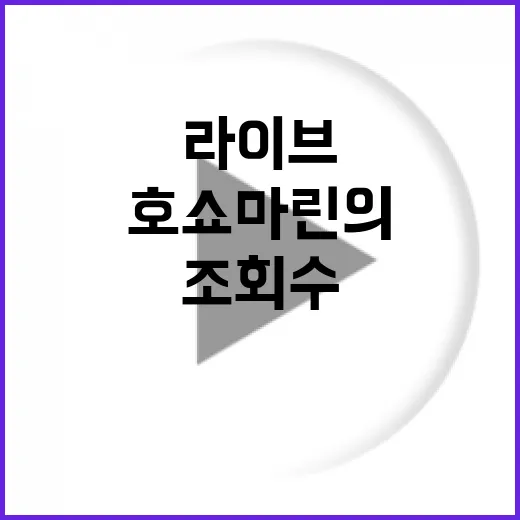 호쇼 마린의 3D 라이브, 조회수 100만회 돌파의 신화!