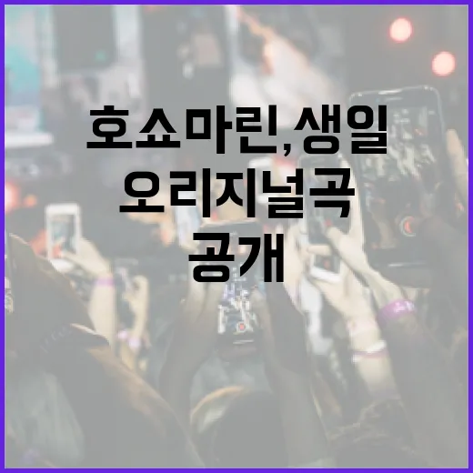 호쇼 마린, 생일 카운트다운 방송에서 새로운 방을 공개하고, 오리지널 곡도 발표!