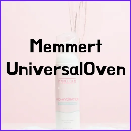 Memmert [Universal oven] UF110plus… 열정과 정밀함의 조화