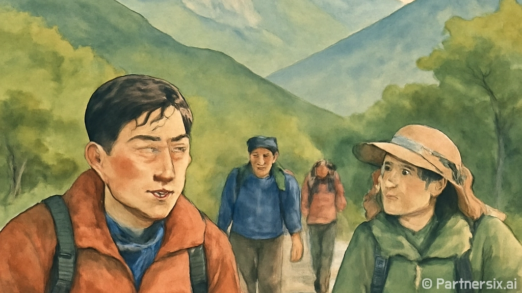 초보자가 등산복 고…