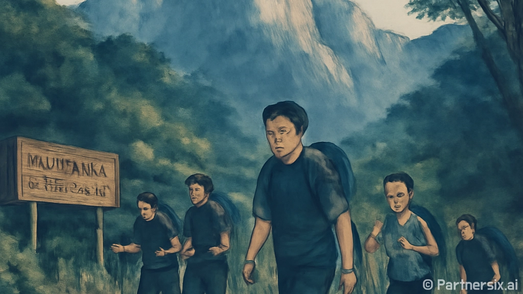 초보자가 등산 가려…