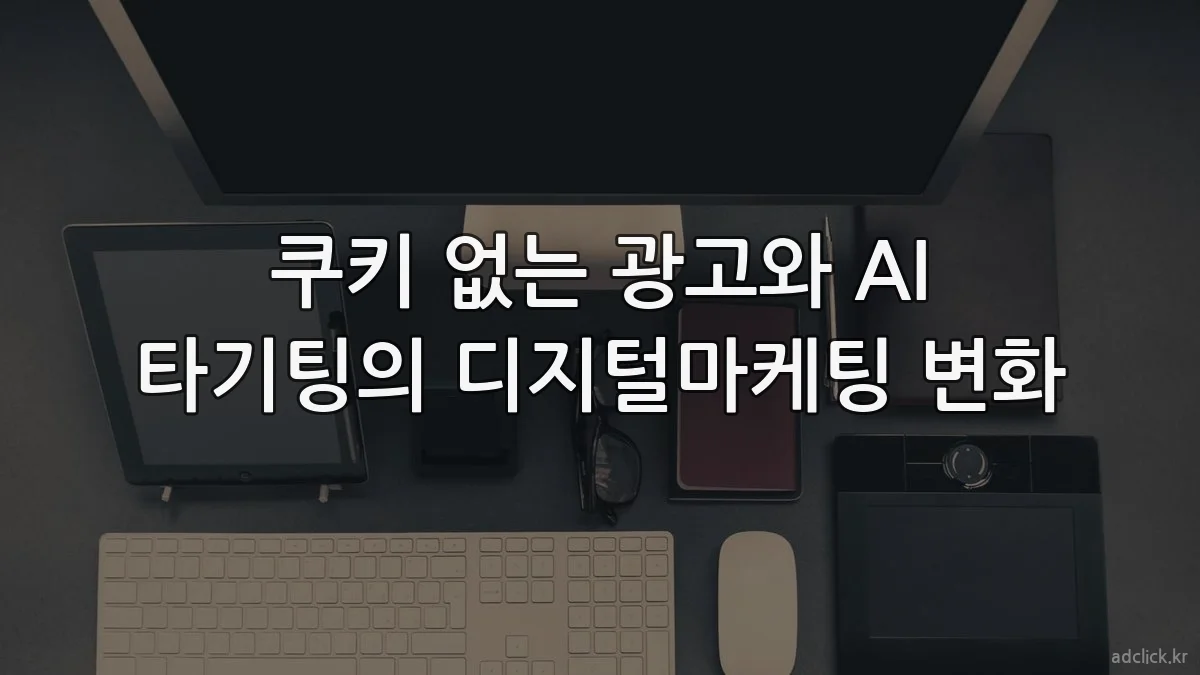 쿠키 없는 광고와 AI 타기팅의 디지털마케팅 변화