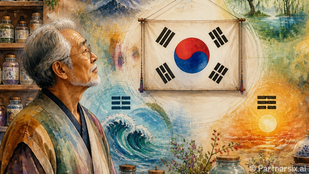 태극기 건곤감리, …