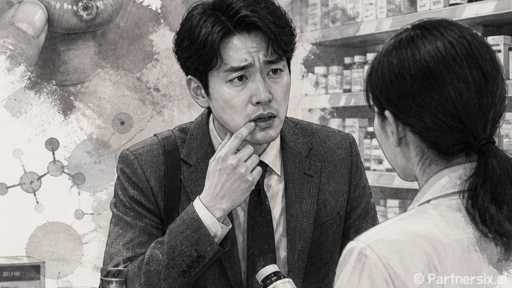 입병 빨리 가라앉히…