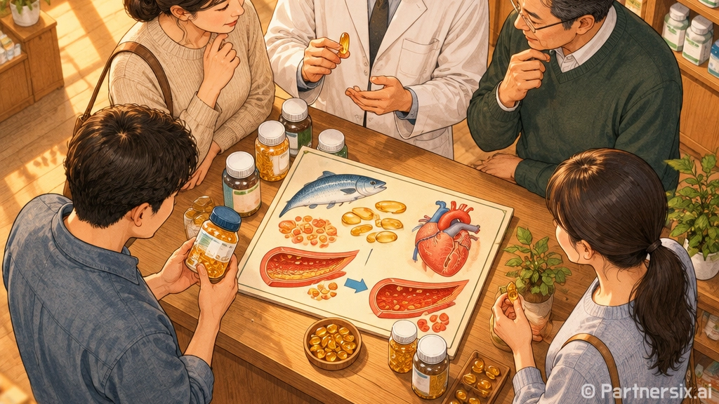 오메가3콜레스테롤 수치, 정말 낮아질까요?