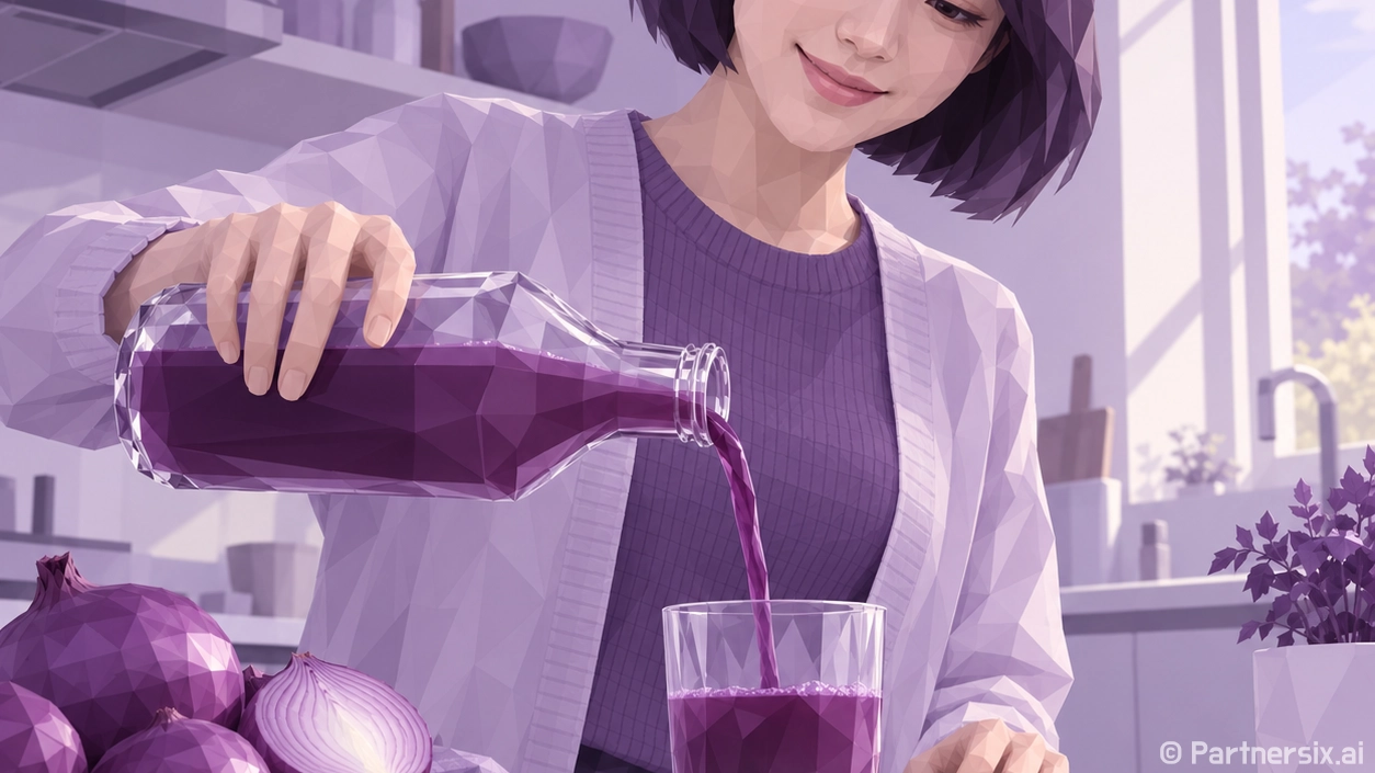자색양파즙효능, 혈압과 혈당 관리에 정말 도움이 될까요?