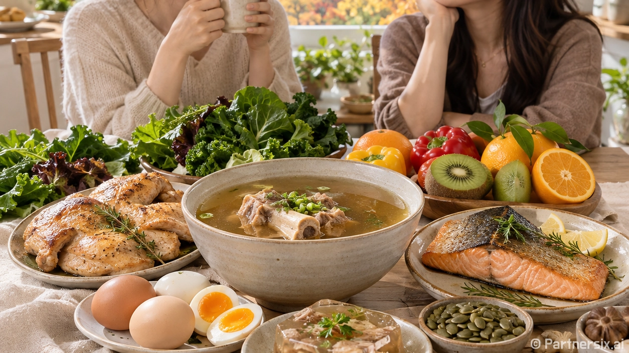 콜라겐음식, 닭발보다 먼저 챙겨야 할 조합이 궁금하신가요?