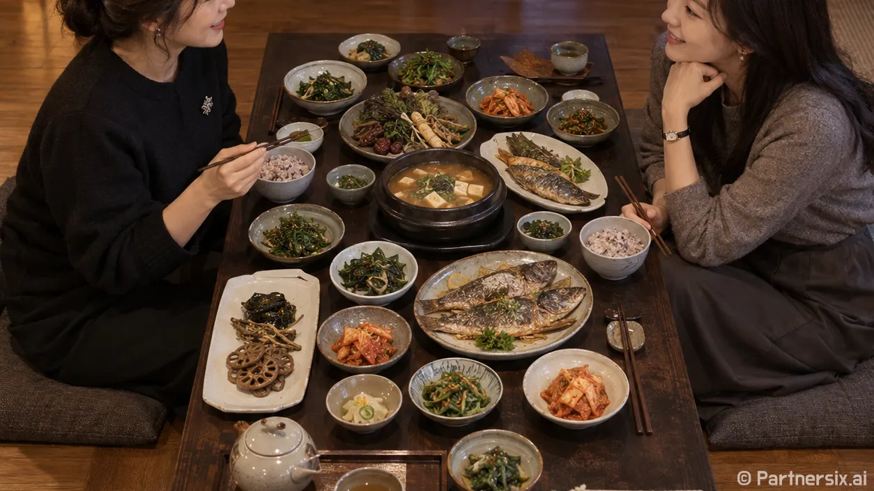 한수위약초밥상처럼 …