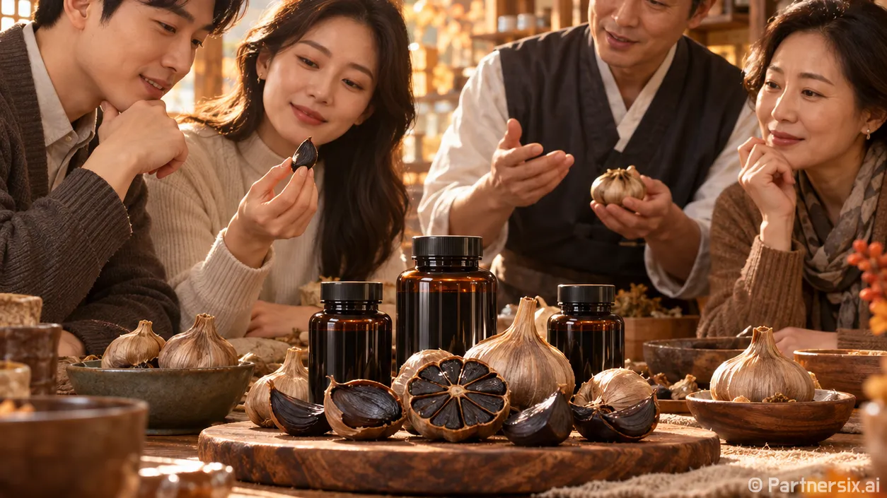 흑마늘 효능 여자에…