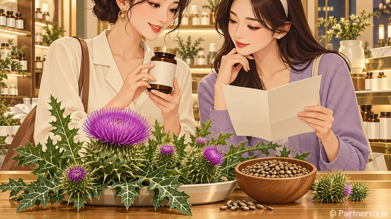 밀크씨슬 효능과 부작용이 궁금하신가요?