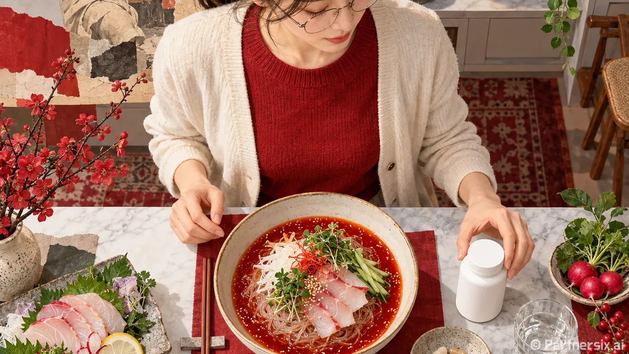 숨은달인물회 먹기 전 영양제도 확인해야 할까요?