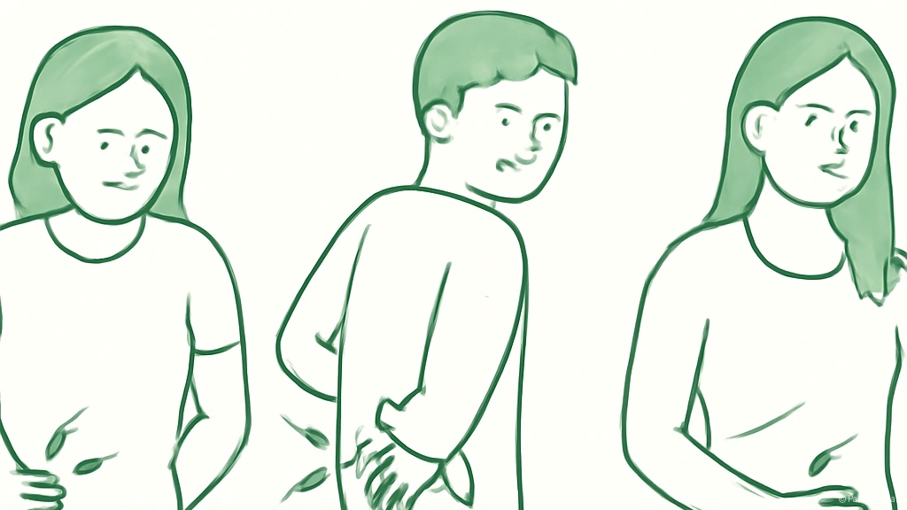 왼쪽 아랫배 통증을…