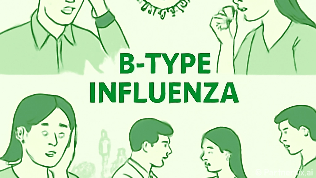 B형 독감 증상을 …