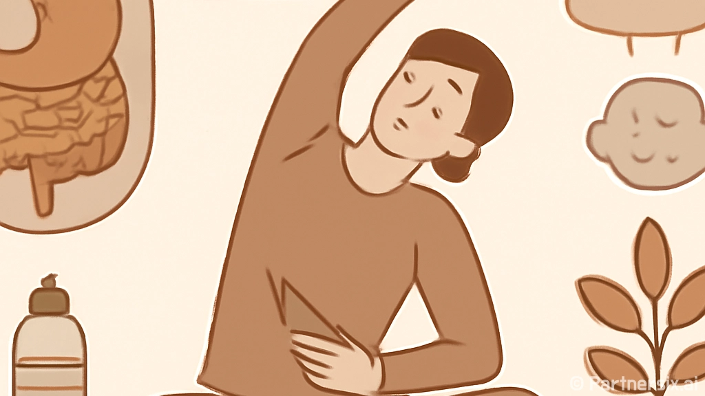 왼쪽 아랫배 통증을…