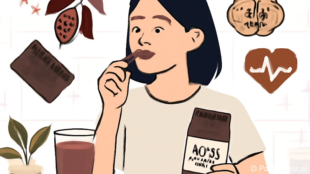 다크초콜릿의 놀라운…