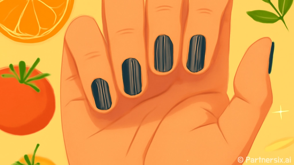 손톱에 검은 세로줄이 생기는 이유와 해결 방법