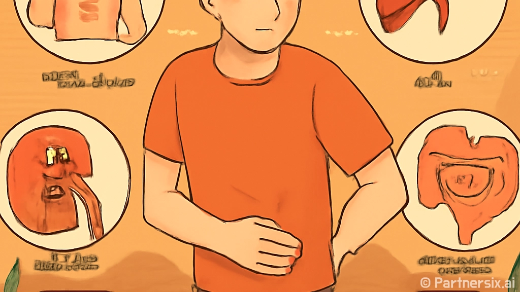 오른쪽 옆구리 통증…