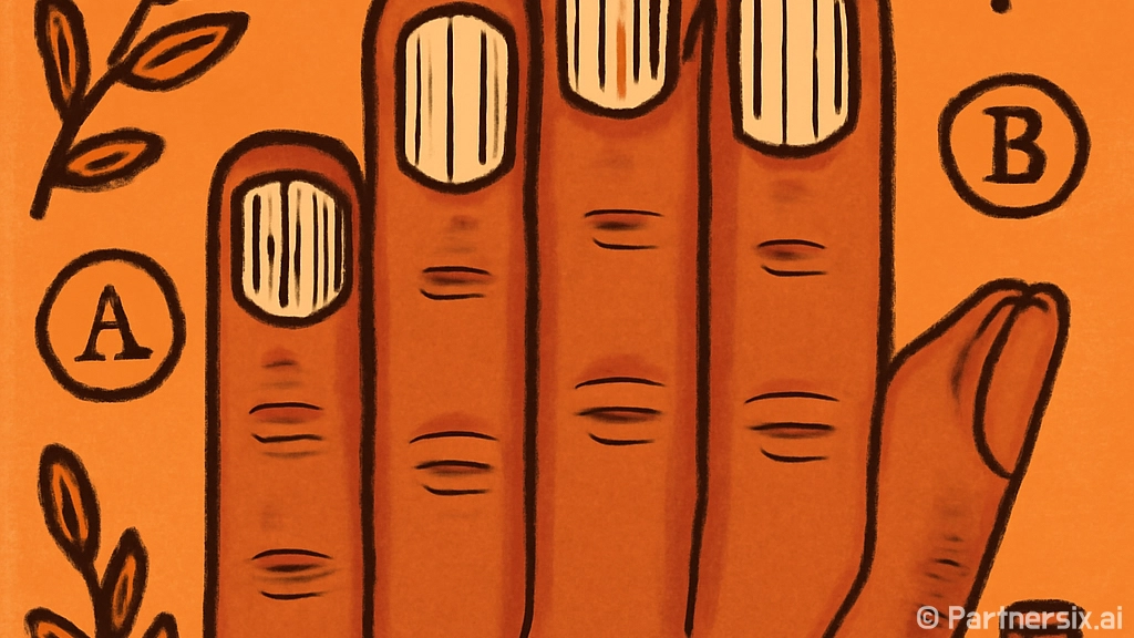 손톱에 나타나는 검…