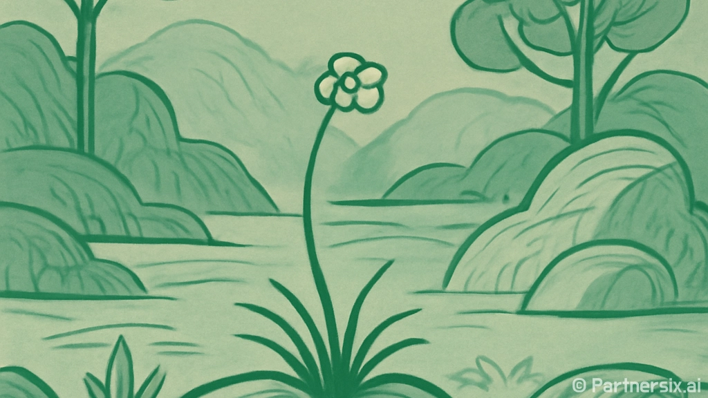 우담바라꽃을 발견하…