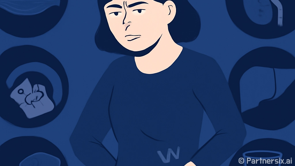 오른쪽 옆구리 통증…