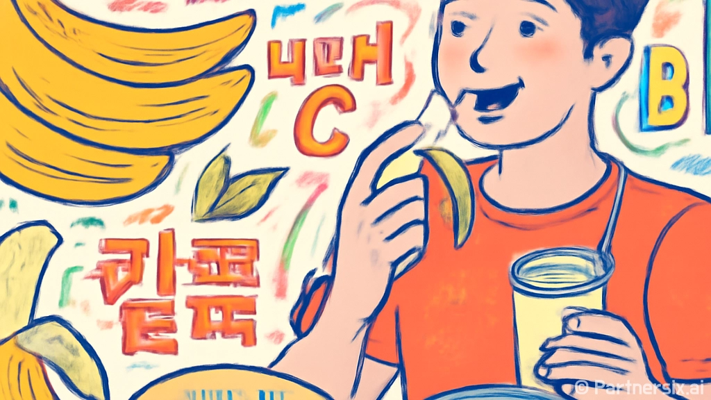 바나나의 놀라운 효…