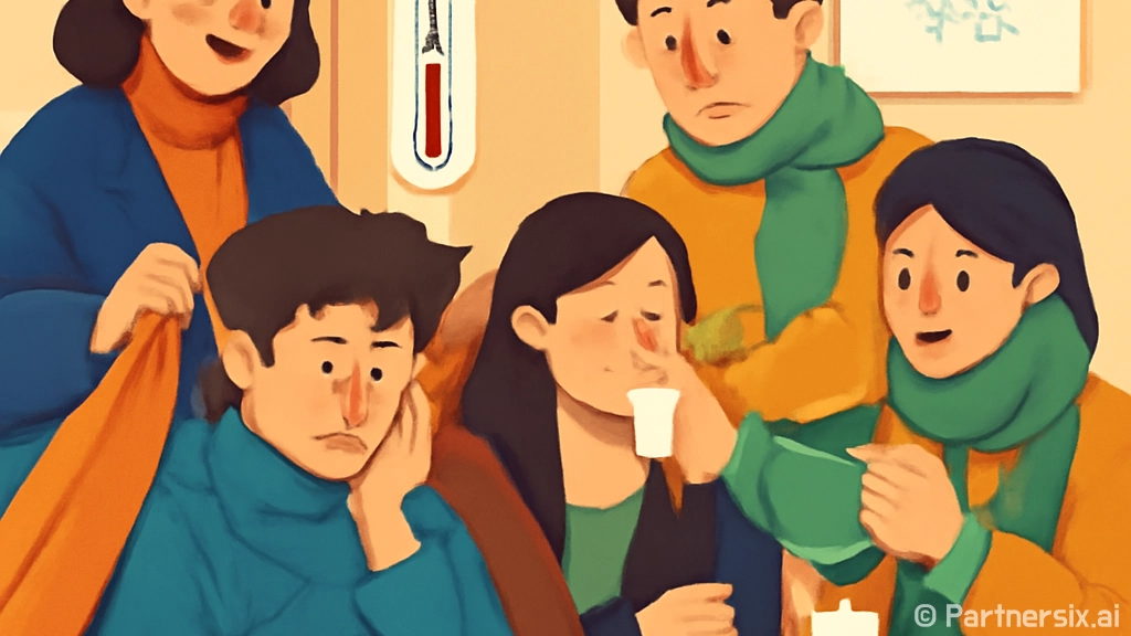 B형 독감 증상을 …