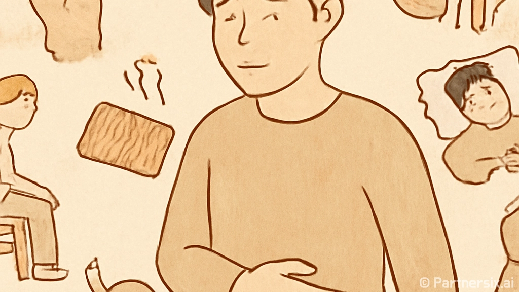 왼쪽 옆구리 통증을…