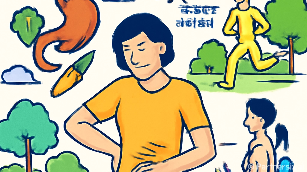 왼쪽 옆구리 통증을…