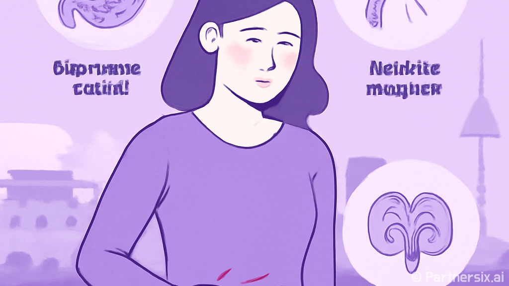 왼쪽 옆구리 통증을…