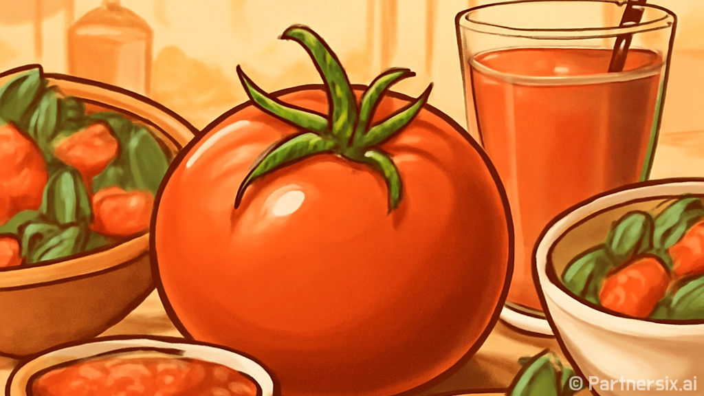 토마토의 놀라운 효…