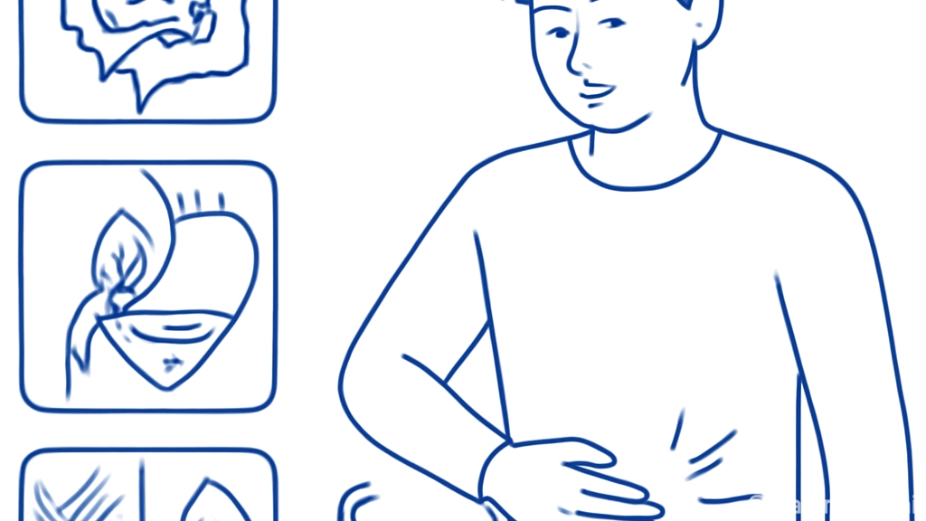 오른쪽 옆구리 통증…