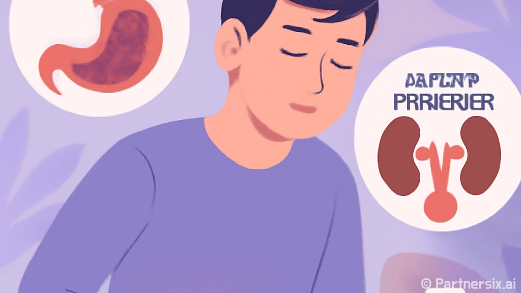 왼쪽 옆구리 통증을…