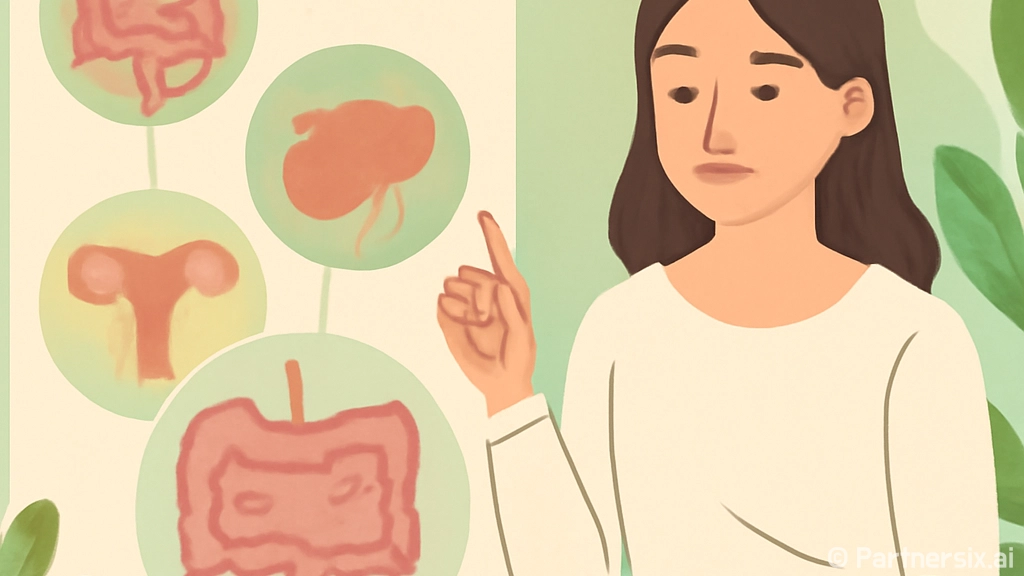 왼쪽 아랫배 통증을…