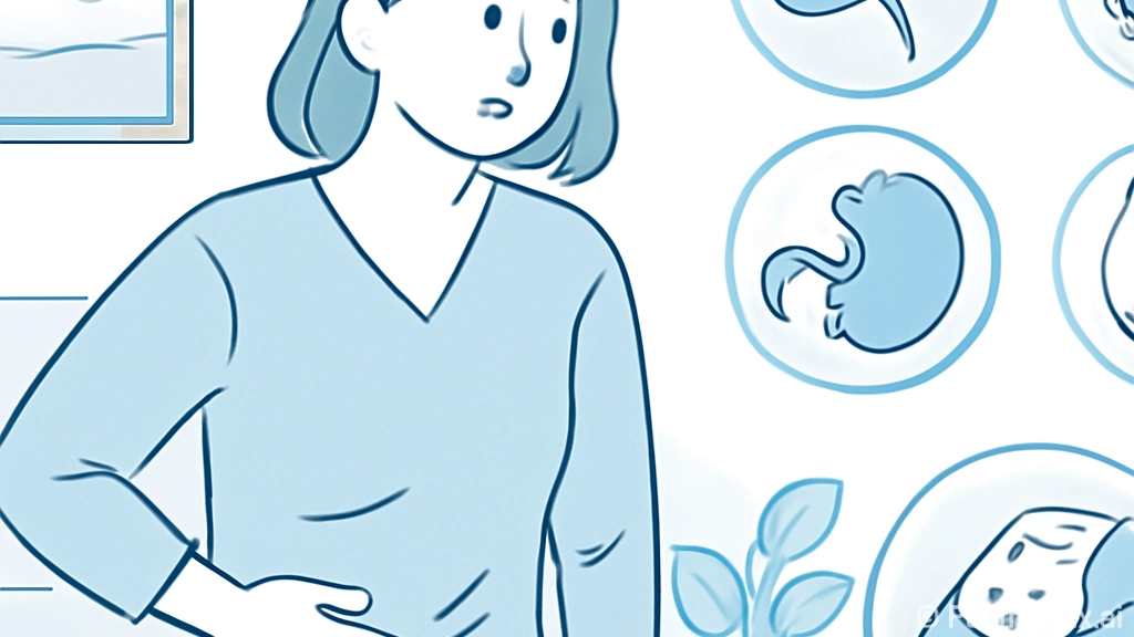 오른쪽 옆구리 통증…