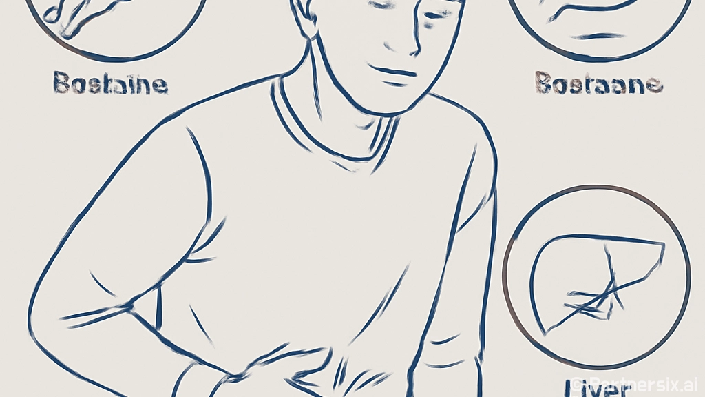 오른쪽 옆구리 통증…