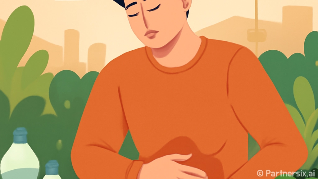 왼쪽 옆구리 통증을…