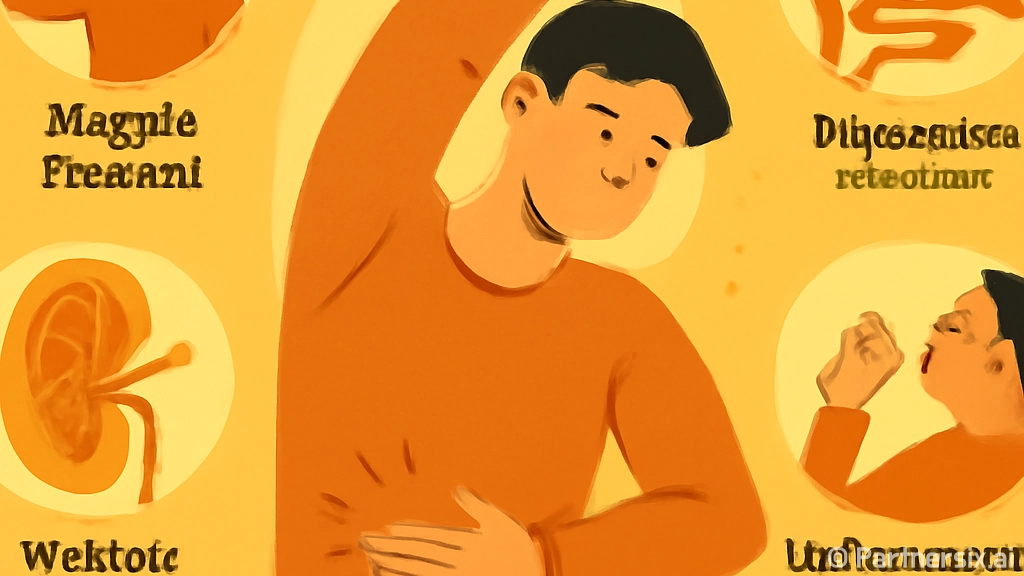 왼쪽 옆구리 통증을…