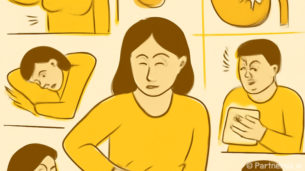 오른쪽 옆구리 통증…