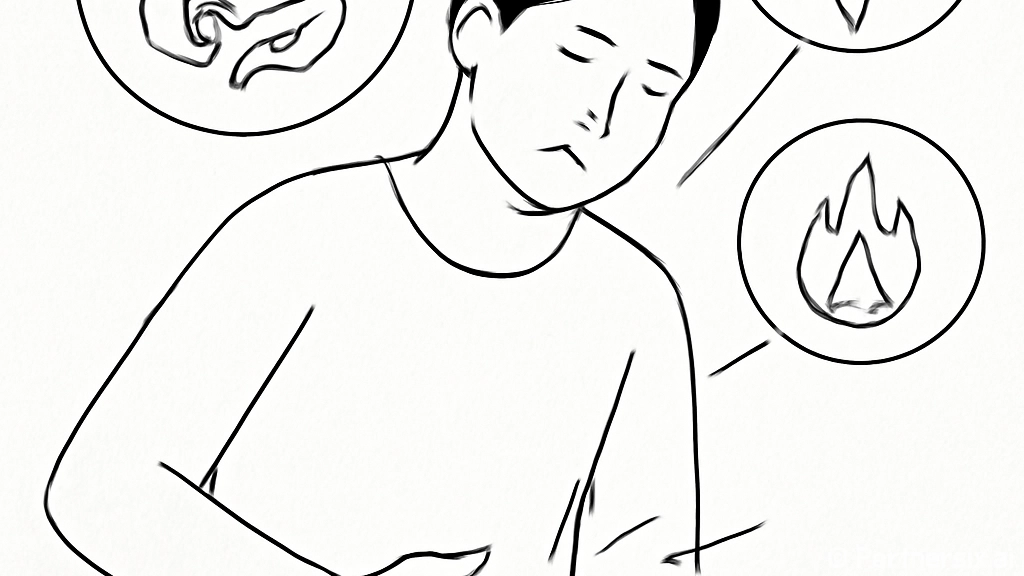 왼쪽 아랫배 통증의…