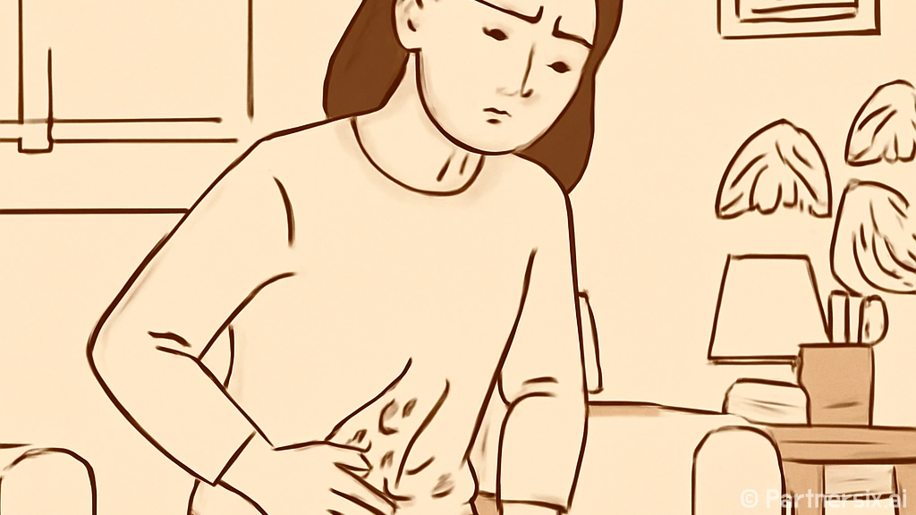 오른쪽 아랫배 통증…