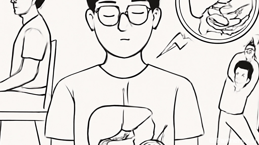 오른쪽 옆구리 통증…