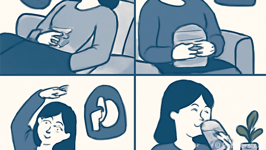 오른쪽 옆구리 통증…