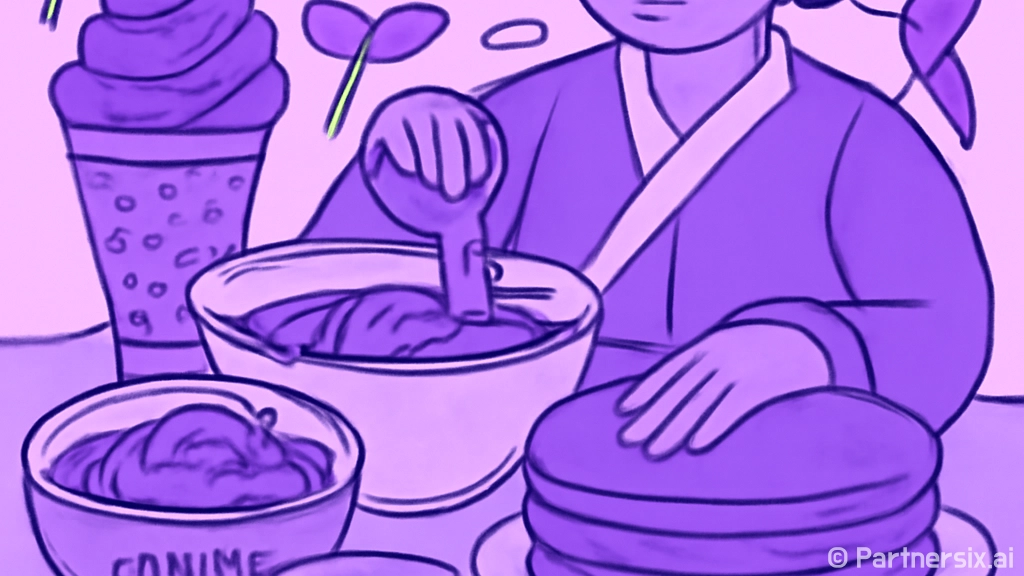 우베를 활용한 맛있…