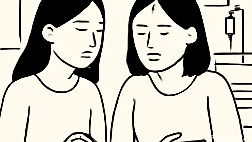 오른쪽 옆구리 통증…