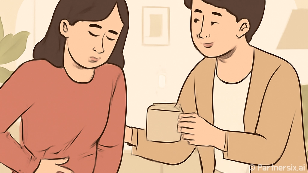 오른쪽 아랫배 통증…