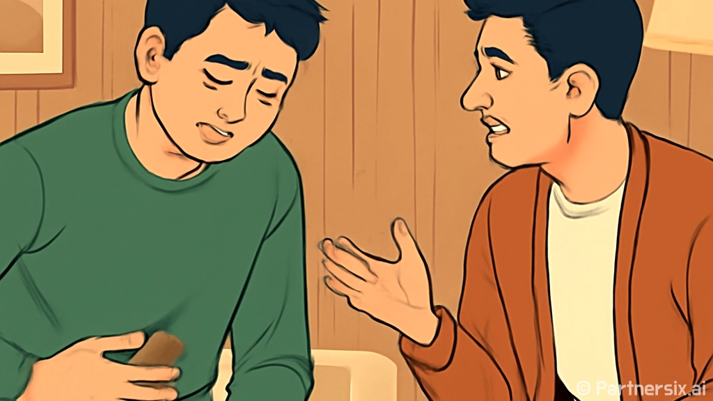 왼쪽 옆구리 통증을…