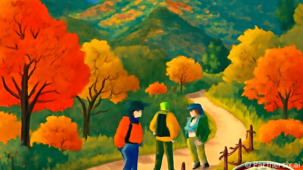 아이미산 여행, 이…