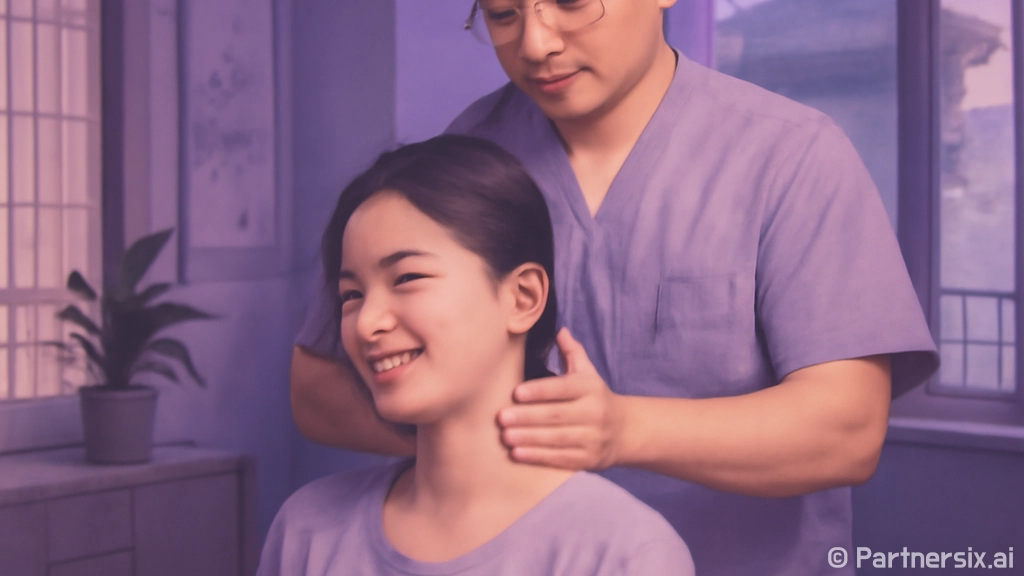 추나치료 받기 전 …