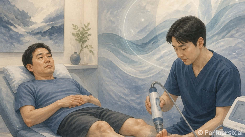 체외충격파치료 받기…