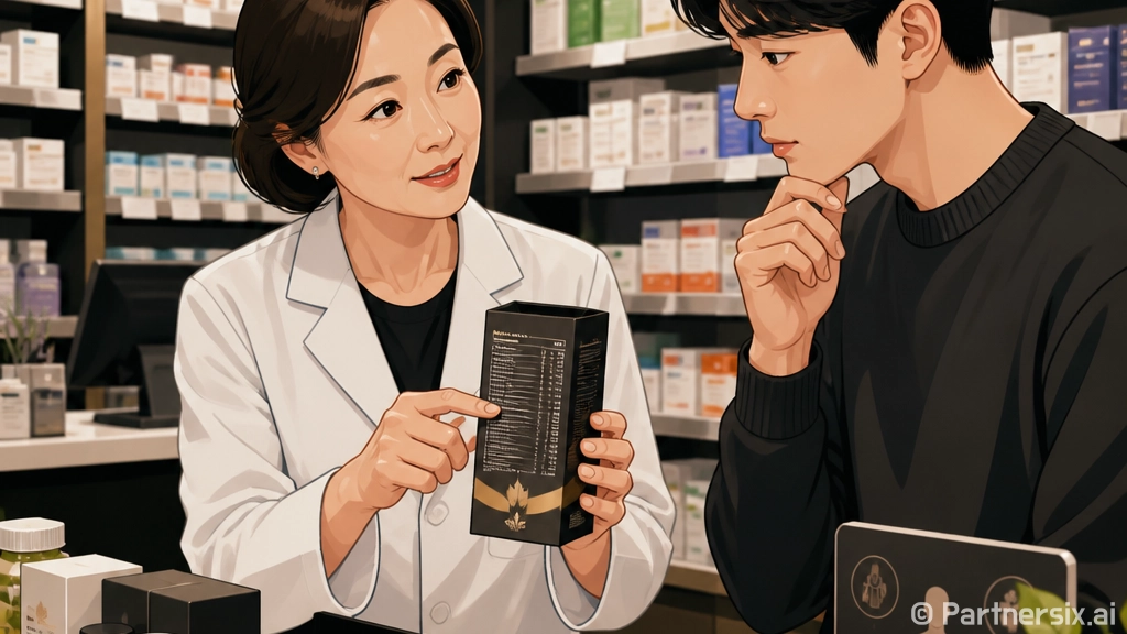리셀린정 구매 전에 확인하는 방법, 성분표와 복용 전 체크포인트